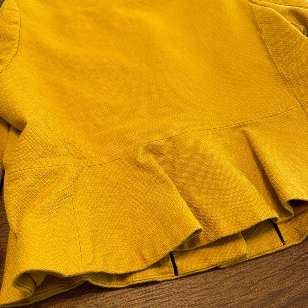 Boden Yellow Blazer Jacket 16/18 - Picture 8 of 9